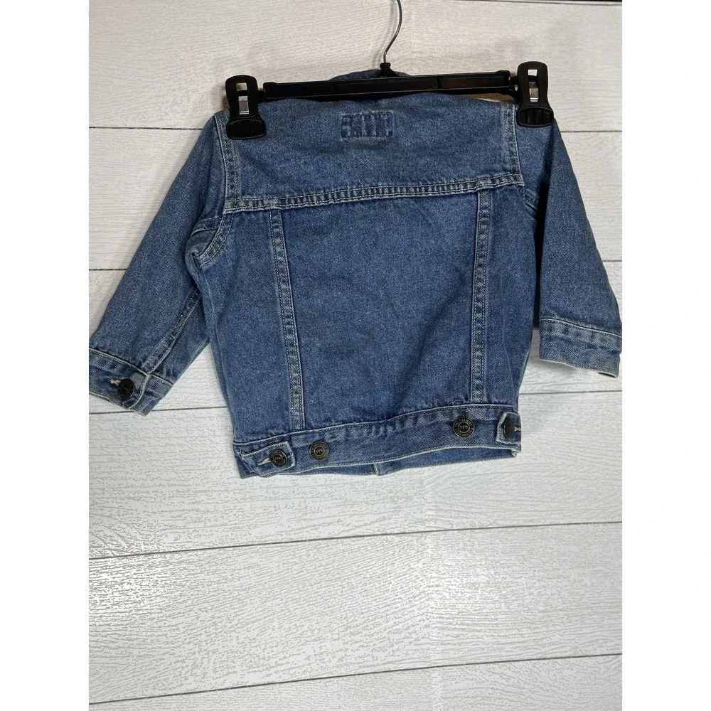 Nordstrom Pine Peak Blues Denim Jacket For Toddlers 24 Months 100% Cotton